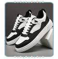 Tenis Blanco con Negro de Hombre