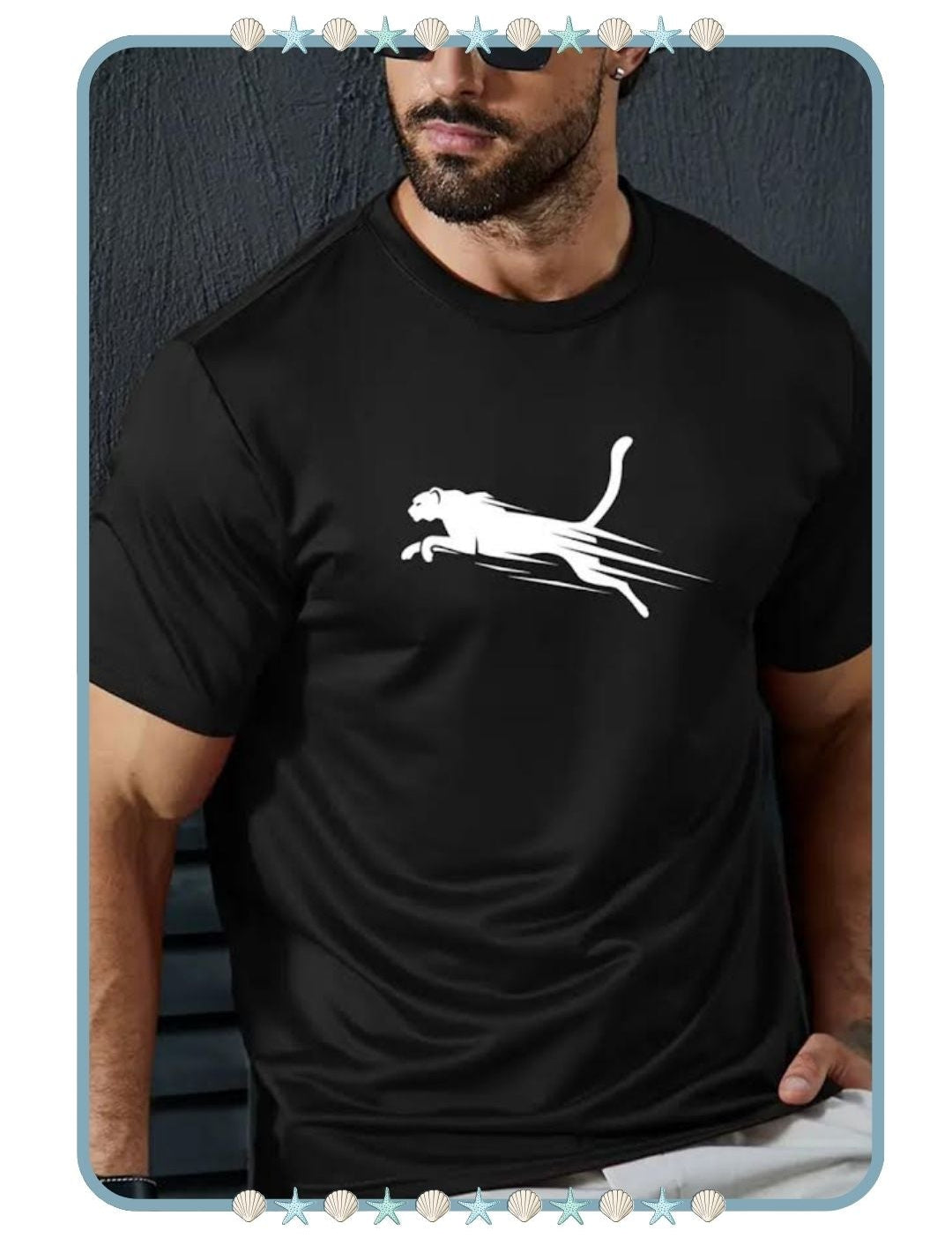 Camiseta de Hombre Negra