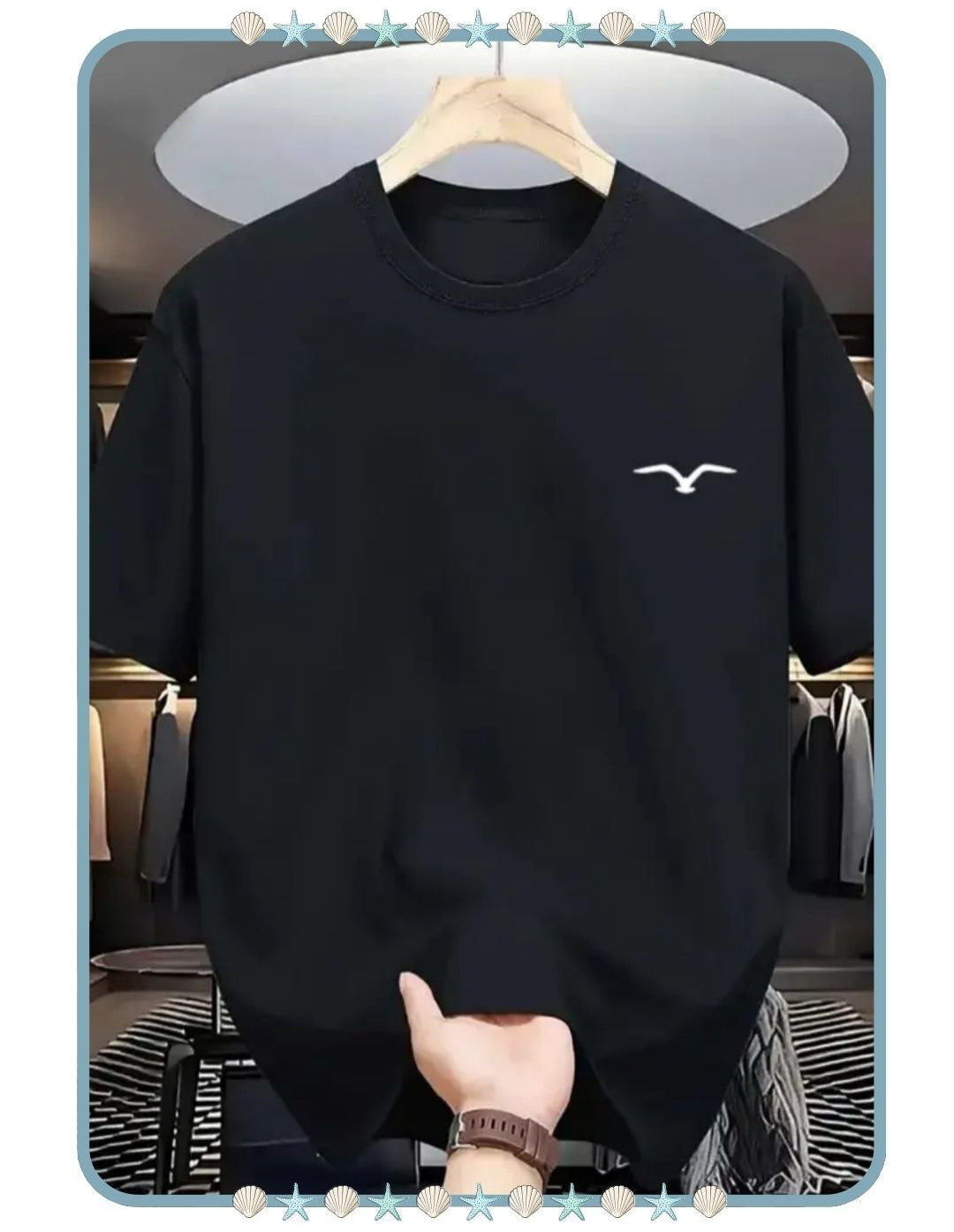 Camiseta de Hombre Negra