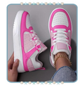 Tenis de Mujer Rosados y Blancos