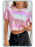 Camiseta para Mujer con Efecto Tornasolado